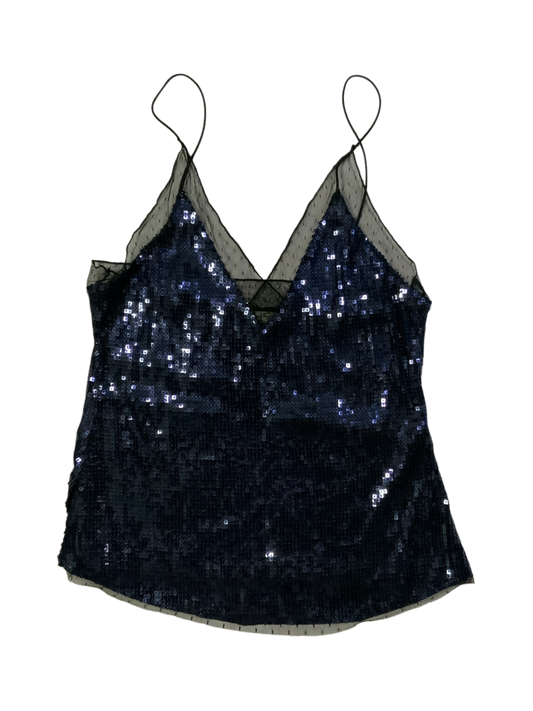 Intimately Dark Blue Sequin Top