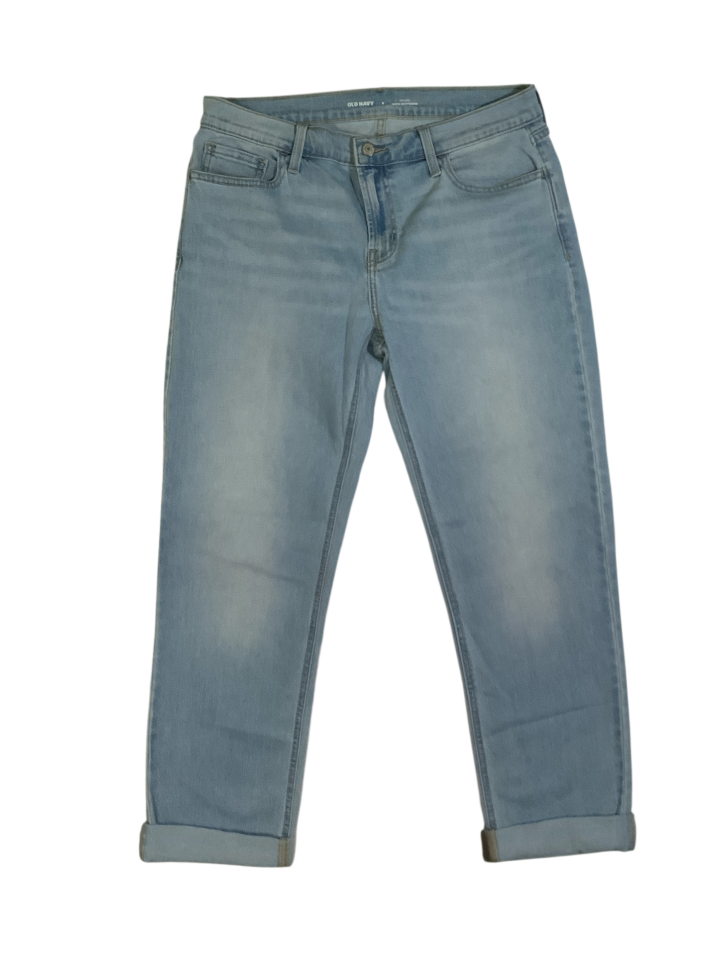 Old Navy Mid-Rise Wow Boyfriend Jeans Size 8