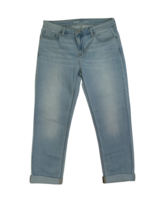 Old Navy Mid-Rise Wow Boyfriend Jeans Size 8