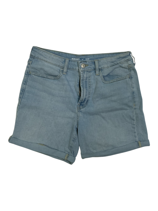 Old Navy High Rise WOW Blue Denim Shorts Size 6