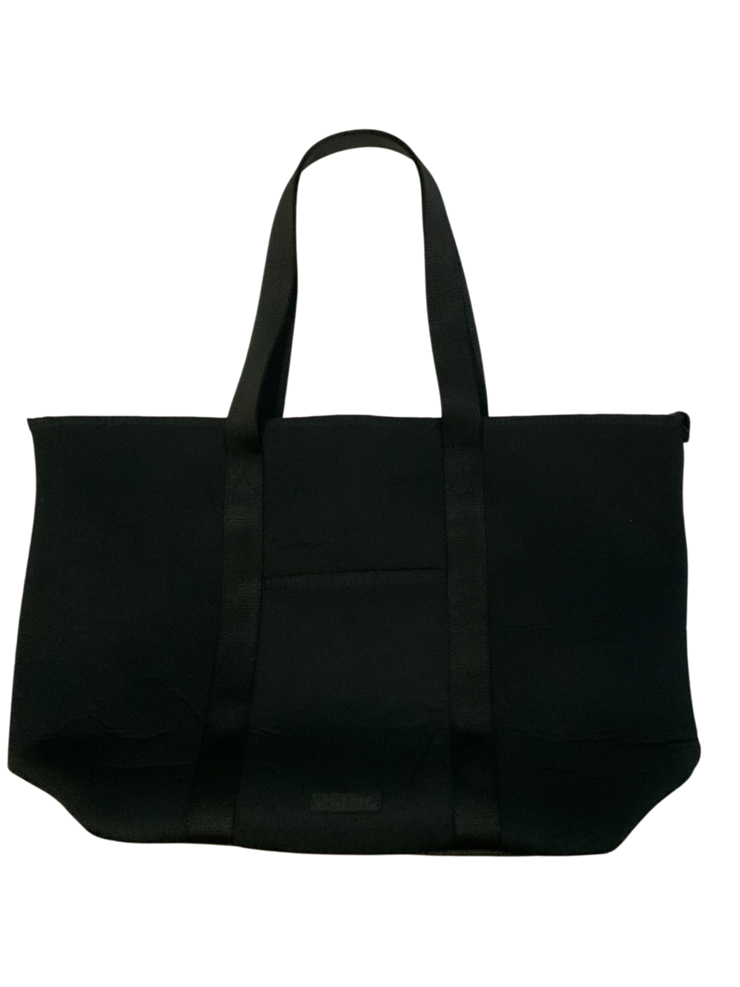 Athleta Essential Black Canvas Everday Tote Bag