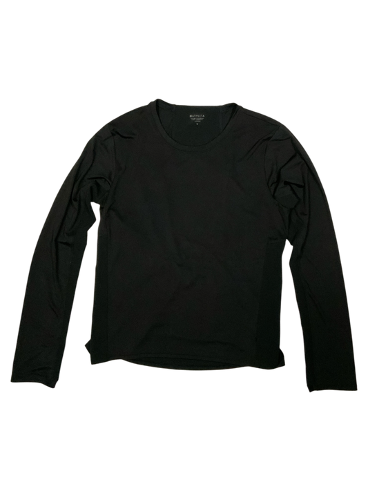 Athleta Women's Black Long Sleeve Crew Neck Performance Shirt Size M