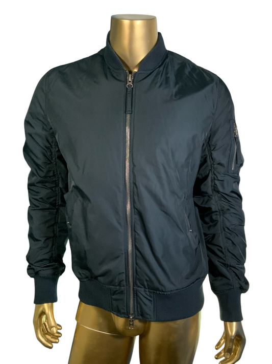 Pacsun Black Bomber Jacket Size L