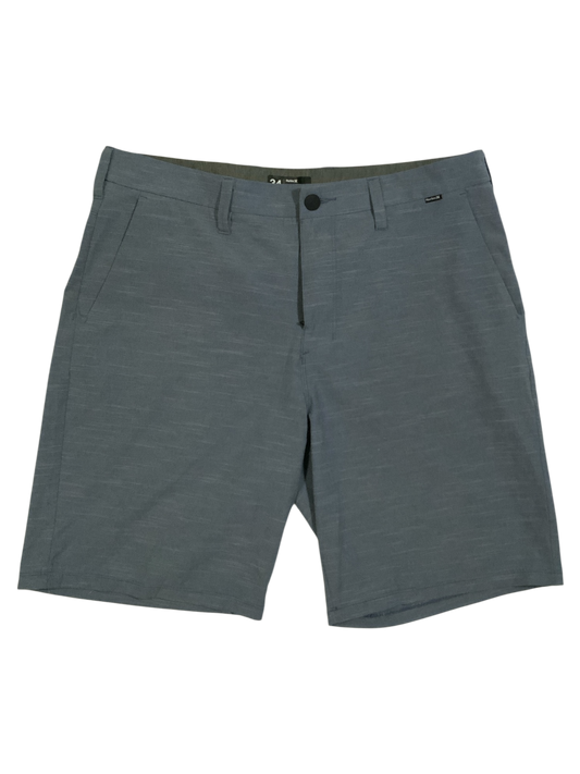 Hurley Phantom Hybrid Shorts Size 34 Blue Heathered