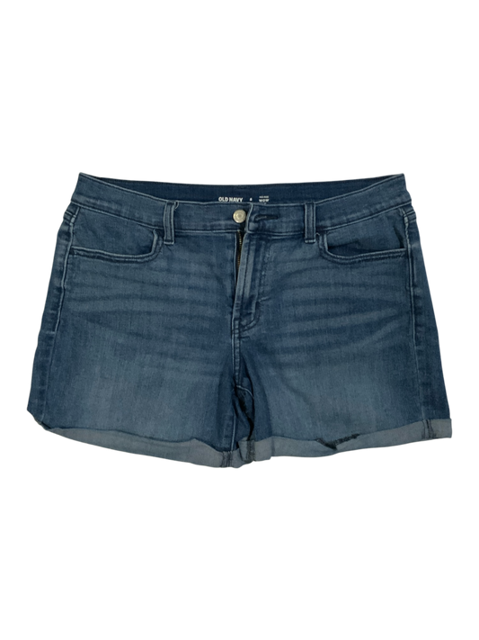 Old Navy Mid-Rise WOW Denim Rolled Cuff Jean Shorts Size 8