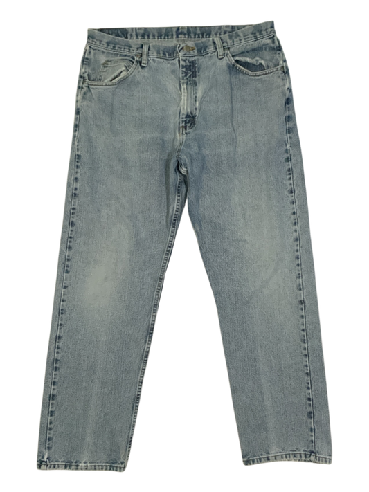 Wrangler Premium Quality Relaxed Fit Blue Jeans Size 38x32