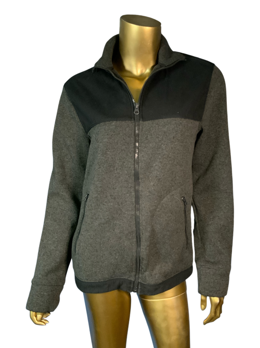 Goodfellow & Co. Unisex Colorblock Zip Up Fleece Jacket Size Small