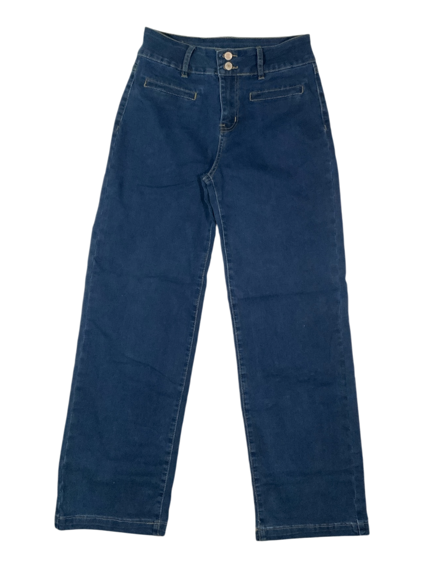 Sidefeel Women's High Waist Straight Leg Denim Jeans Size 8 NEVER WORN