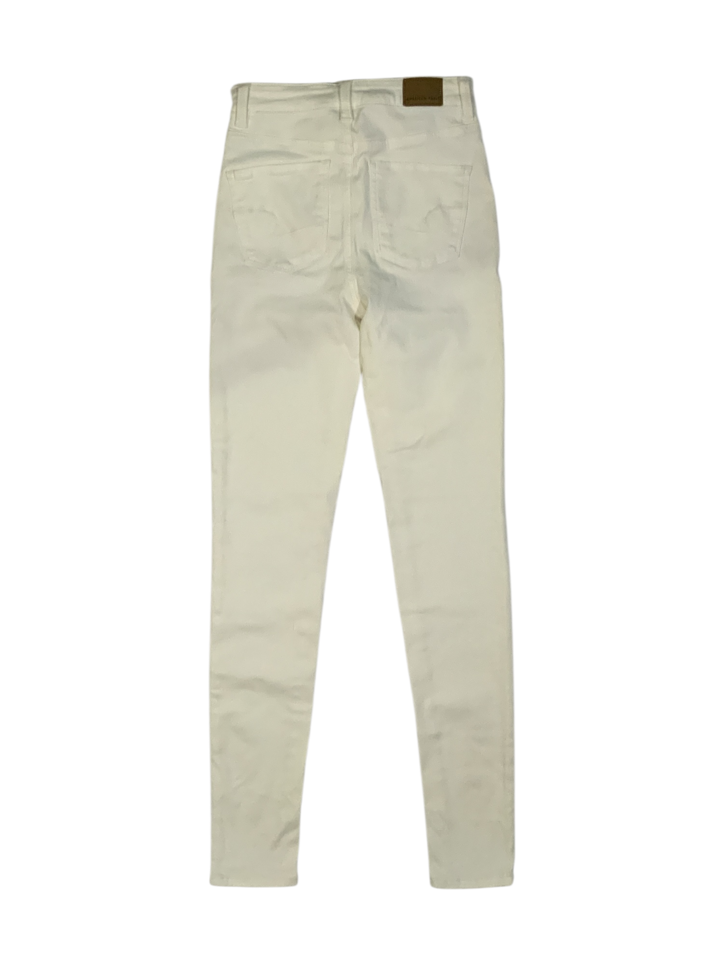 American Eagle White Highest Rise Jegging Next Level Stretch Size 0
