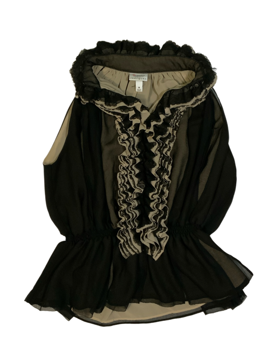 Neiman Marcus for Target Robert Rodriguez Sleeveless Ruffled ChiffonTop