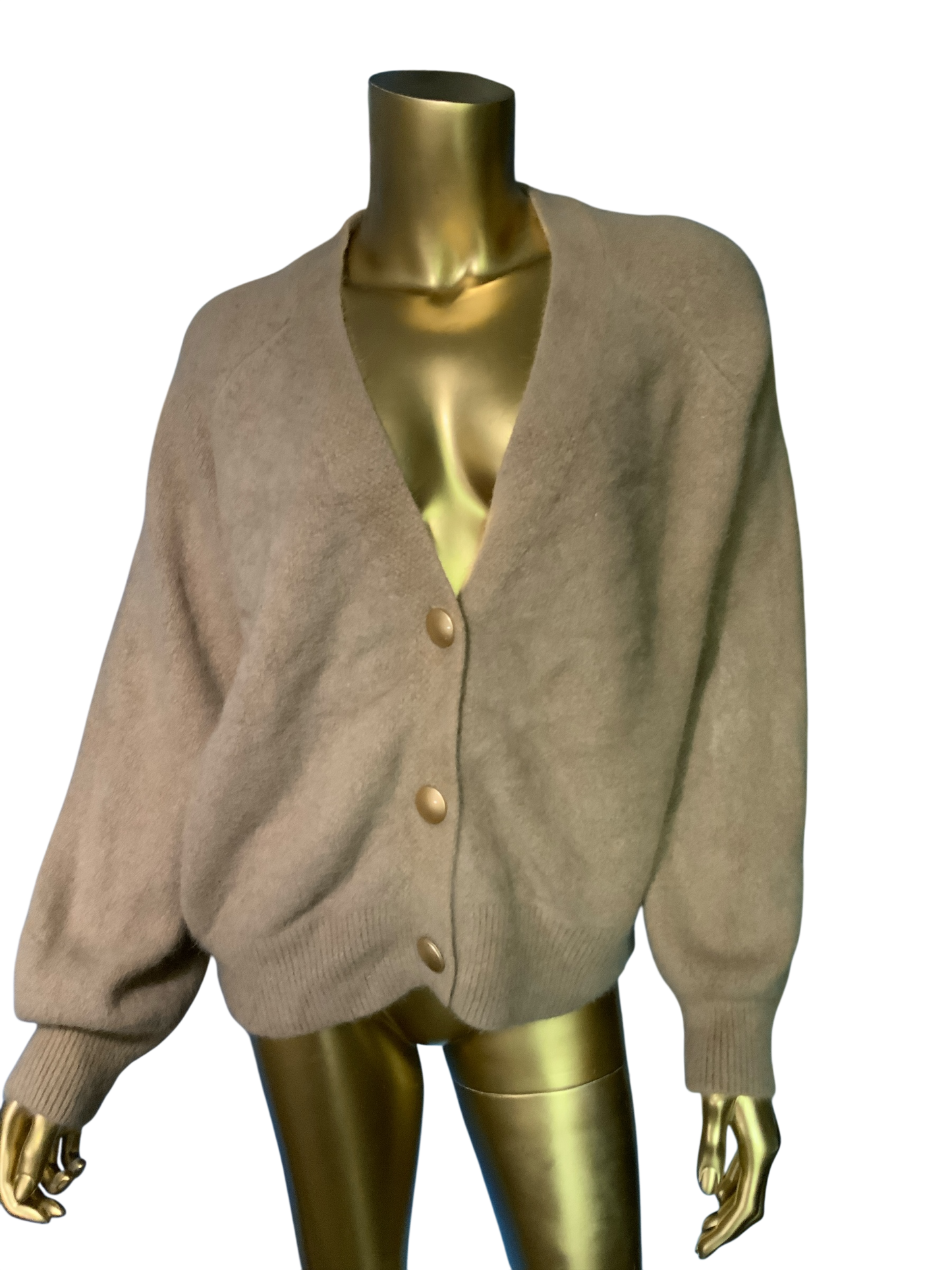 Princess Polly Brown Sweater Comfortable Loose S/M