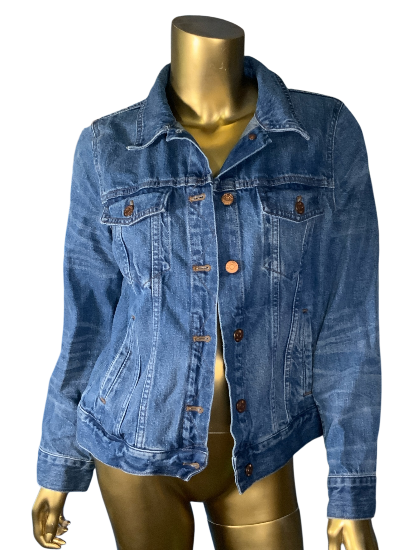 Madewell Women's Denim Blue Jean Jacket Size L